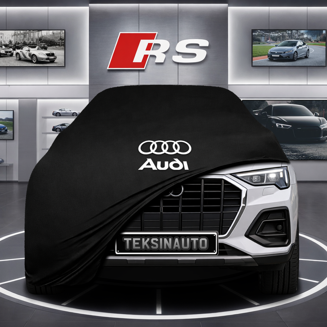 AUDİ Q5 FY Custom Fit Indoor Car Cover Soft Stretch Black Gray Blue Red Dust Protection Garage Cover Laser Cut + Bag