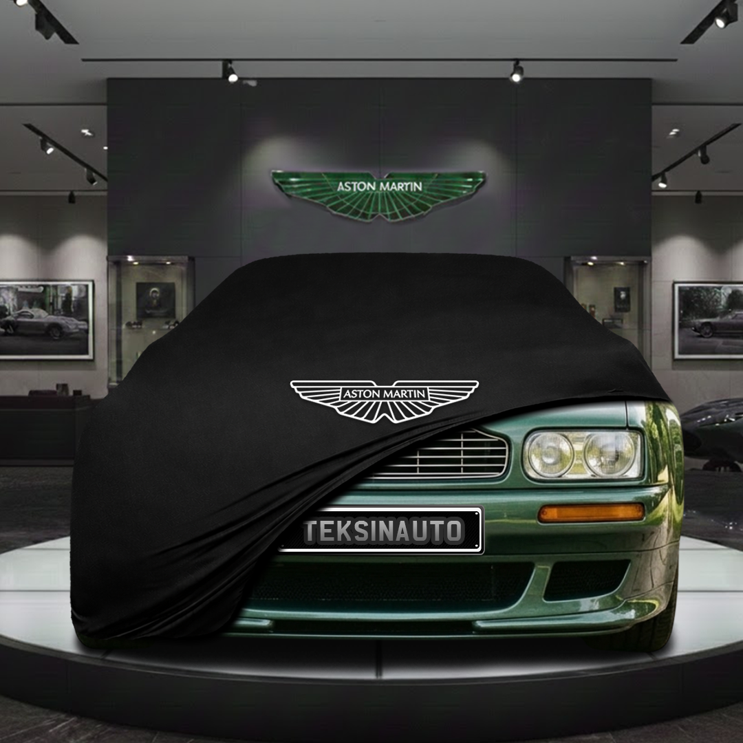 ASTON MARTİN VİRAGE SALOON 1993-1999 Custom Fit Indoor Car Cover Soft Stretch Black Gray Blue Red Dust Protection Garage Cover Laser Cut + Bag