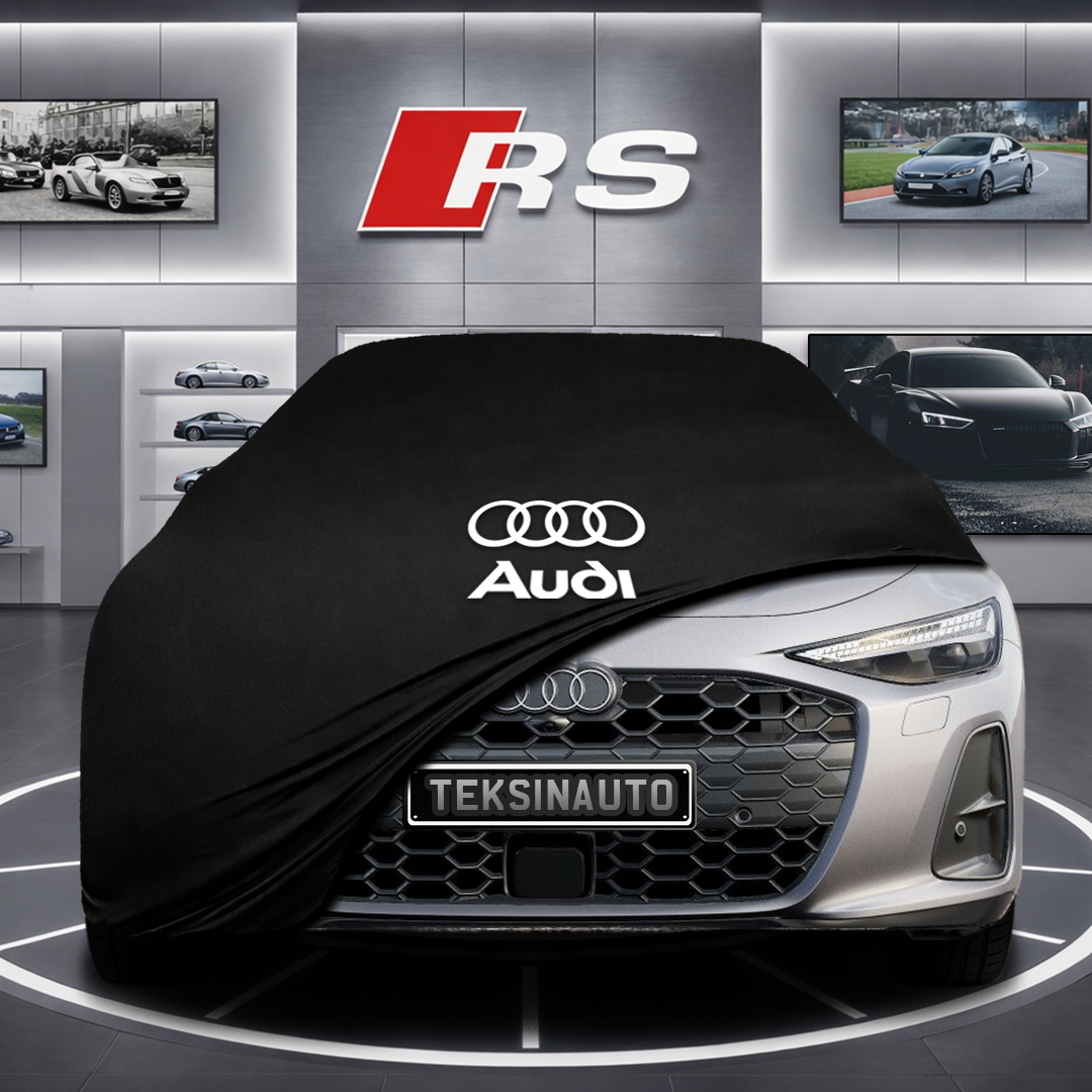 AUDİ A6 AVANT E-TRON GH 2024- Custom Fit Indoor Car Cover Soft Stretch Black Gray Blue Red Dust Protection Garage Cover Laser Cut + Bag