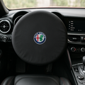 Steering Wheel Cover Soft Elastic Premium Fabric For all Alfa Romeo Model
