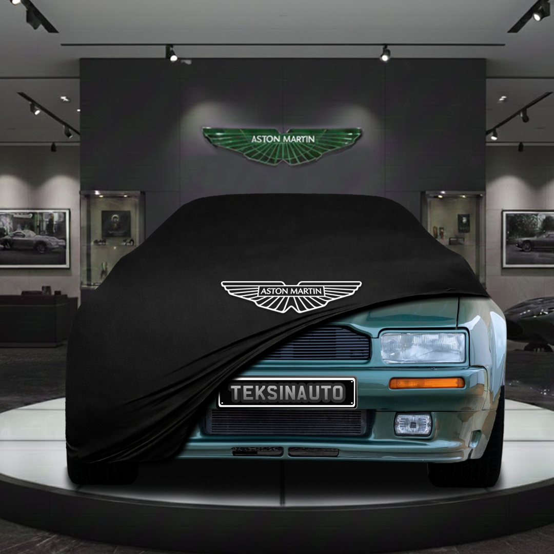 ASTON MARTİN VİRAGE VANTAGE 1988-2000 Custom Fit Indoor Car Cover Soft Stretch Black Gray Blue Red Dust Protection Garage Cover Laser Cut + Bag