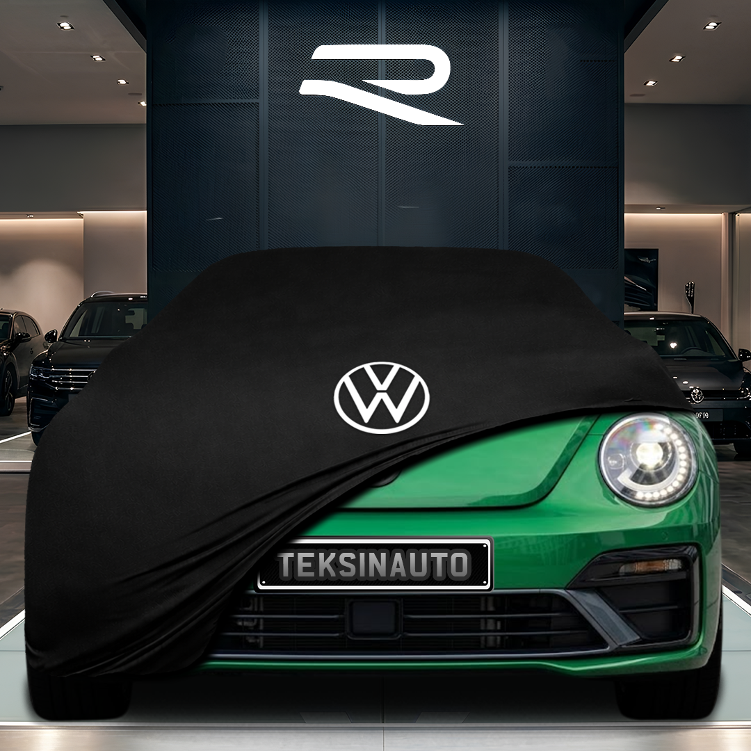 Volkswagen Beetle Custom Fit Indoor Car Cover Soft Stretch Black Gray Blue Red Dust Protection Garage Cover Laser Cut + Bag