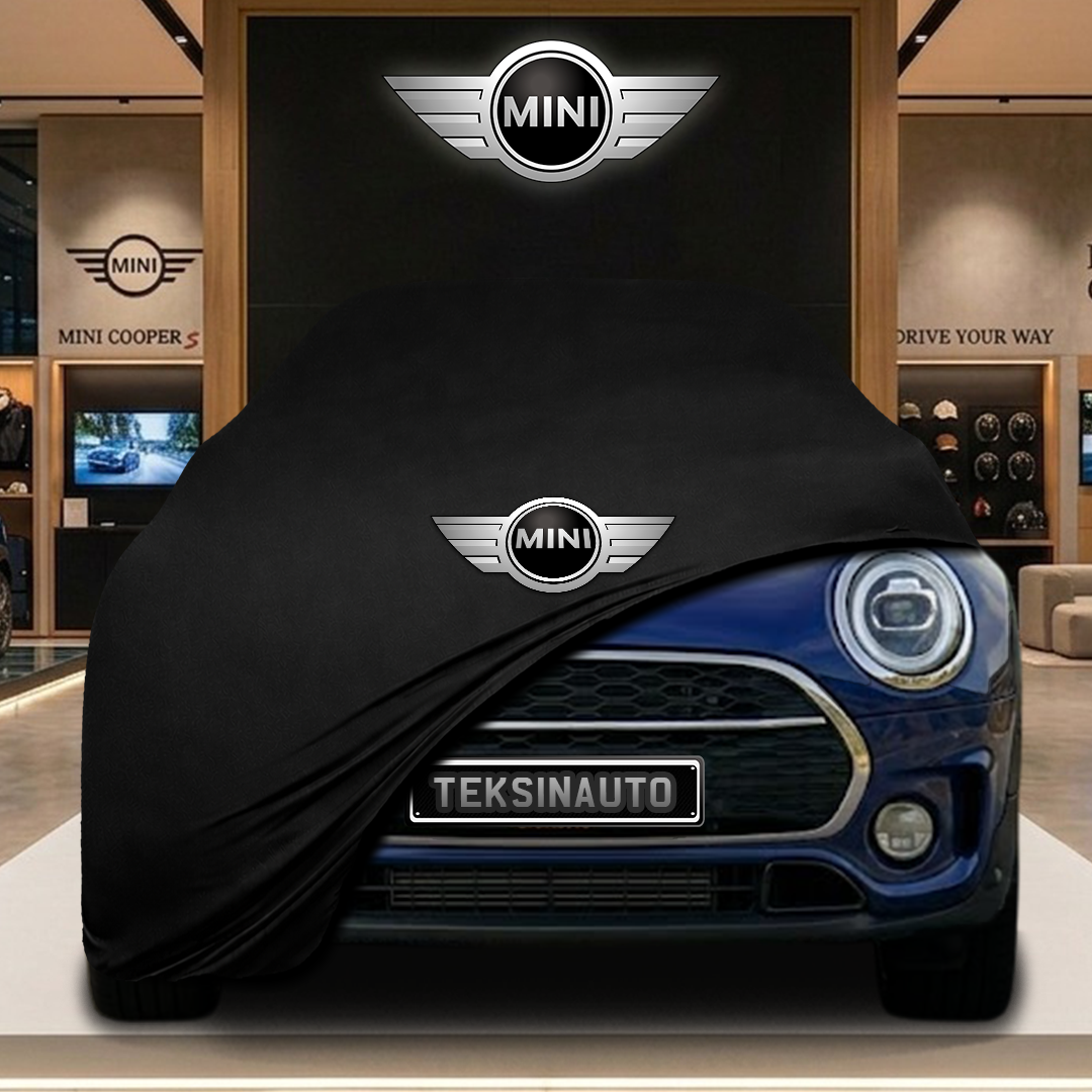 MİNİ COOPER CLUBMAN F54 Custom Fit Indoor Car Cover Soft Stretch Black Gray Blue Red Dust Protection Garage Cover Laser Cut + Bag