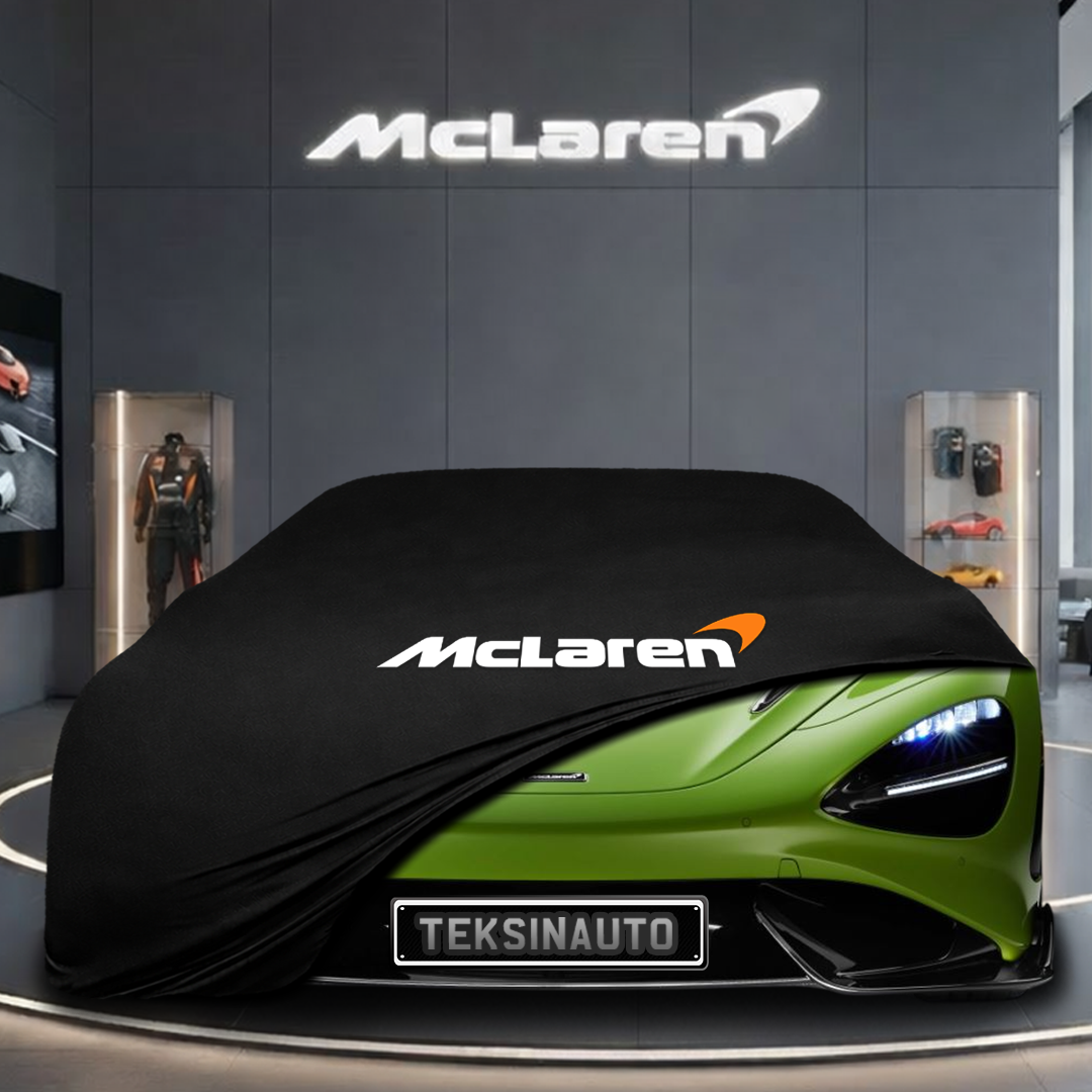 McLaren 765LT (2020-) Custom Fit Indoor Car Cover Soft Stretch Black Gray Blue Red Dust Protection Garage Cover Laser Cut + Bag