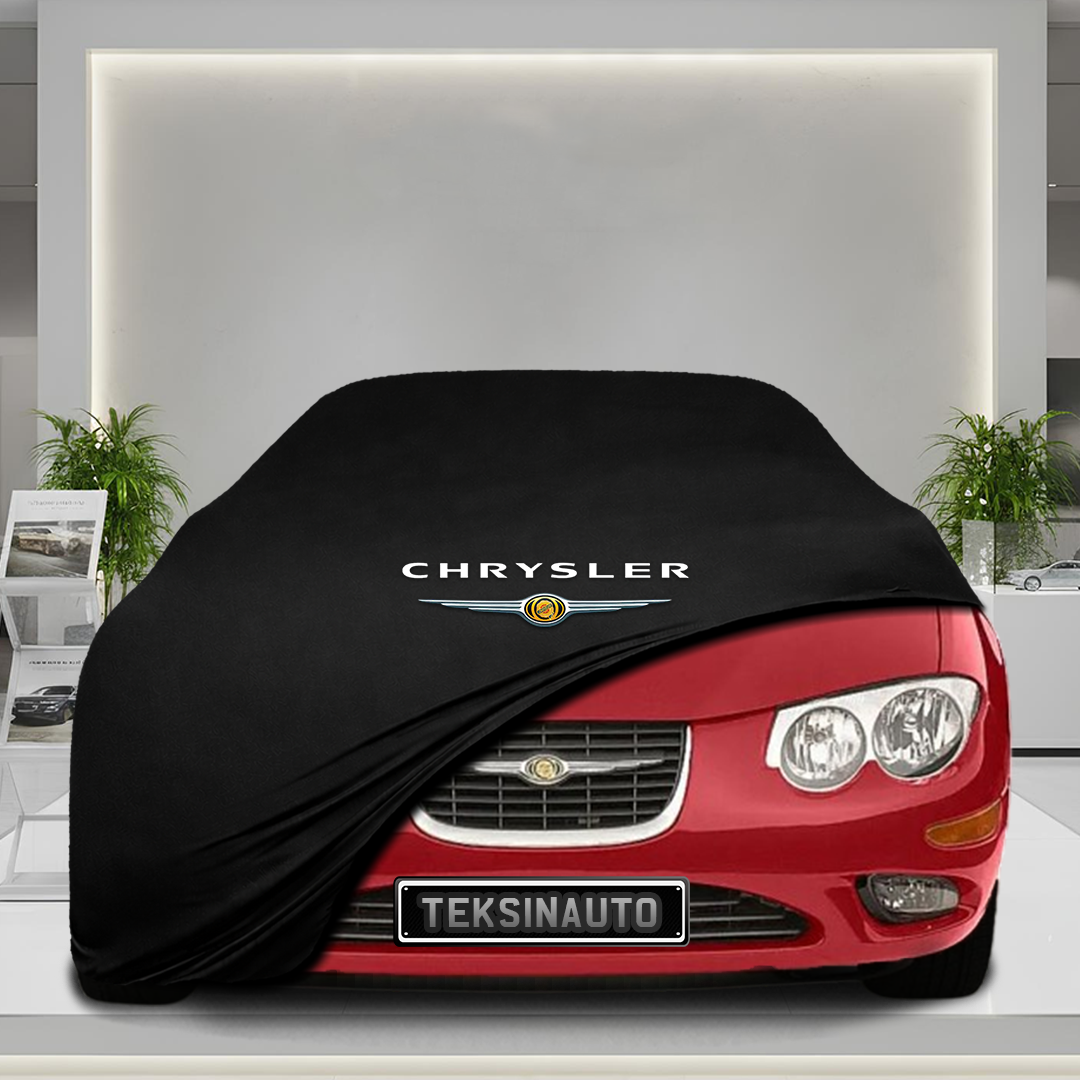 Chrysler 300 M (1998-2004) Custom Fit Indoor Car Cover Soft Stretch Black Gray Blue Red Dust Protection Garage Cover Laser Cut + Bag