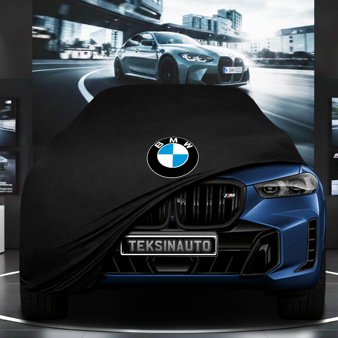 BMW X5 F95 (2023-) Custom Fit Indoor Car Cover Soft Stretch Black Gray Blue Red Dust Protection Garage Cover Laser Cut + Bag