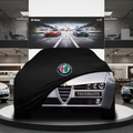 Alfa Romeo 159 Sedan (2005-2011) Custom Fit Indoor Car Cover Soft Stretch Black Gray Blue Red Dust Protection Garage Cover Laser Cut + Bag