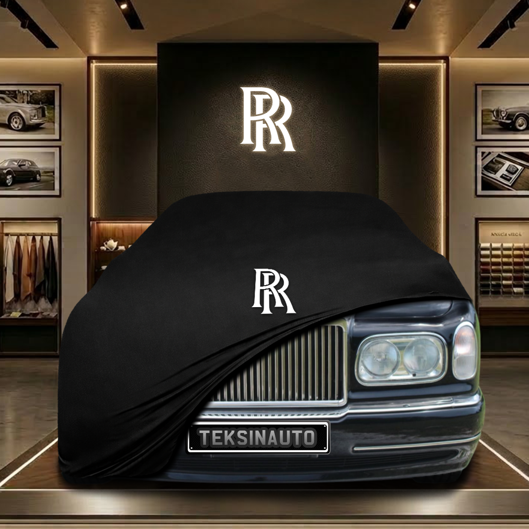 Rolls Royce Corniche (2000-2002) Custom Fit Indoor Car Cover Soft Stretch Black Gray Blue Red Dust Protection Garage Cover Laser Cut + Bag