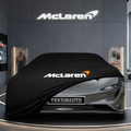 McLaren Speedtail (2020-) Custom Fit Indoor Car Cover Soft Stretch Black Gray Blue Red Dust Protection Garage Cover Laser Cut + Bag
