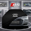 AUDİ A8 D5 Custom Fit Indoor Car Cover Soft Stretch Black Gray Blue Red Dust Protection Garage Cover Laser Cut + Bag
