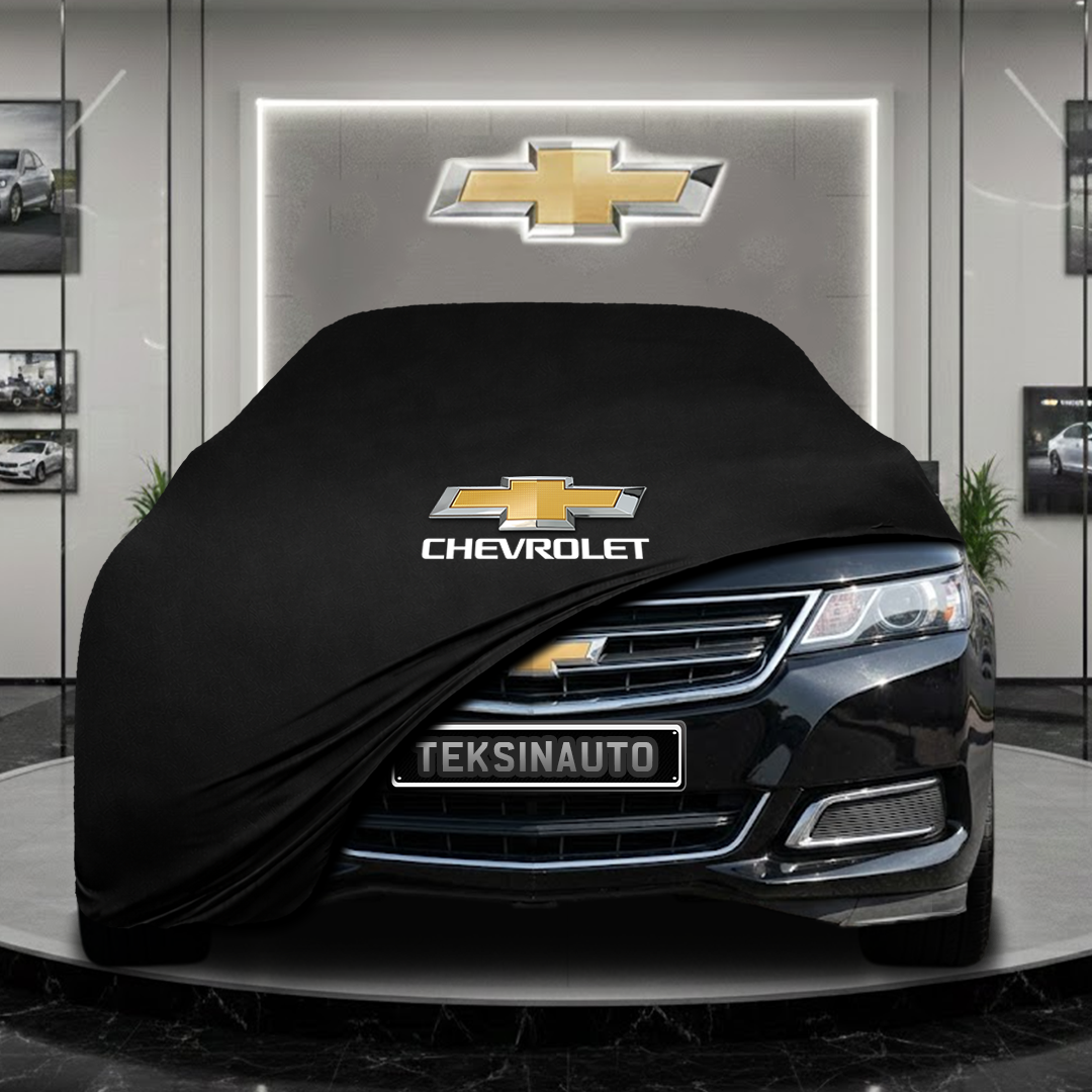 CHEVROLET IMPALA X (2013-) Custom Fit Indoor Car Cover Soft Stretch Black Gray Blue Red Dust Protection Garage Cover Laser Cut + Bag