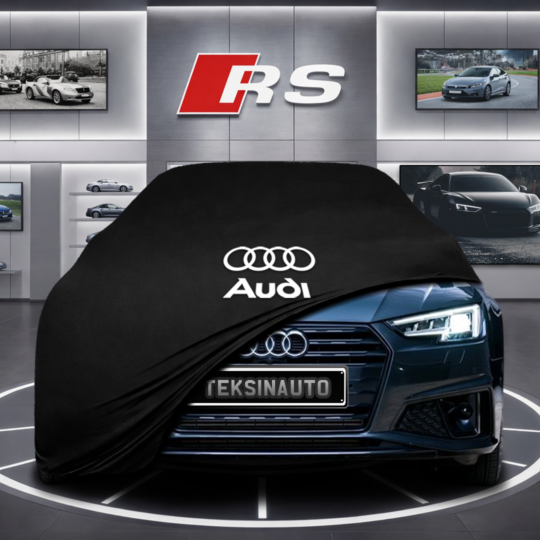 AUDİ A4 ALLROAD B9 8W Custom Fit Indoor Car Cover Soft Stretch Black Gray Blue Red Dust Protection Garage Cover Laser Cut + Bag