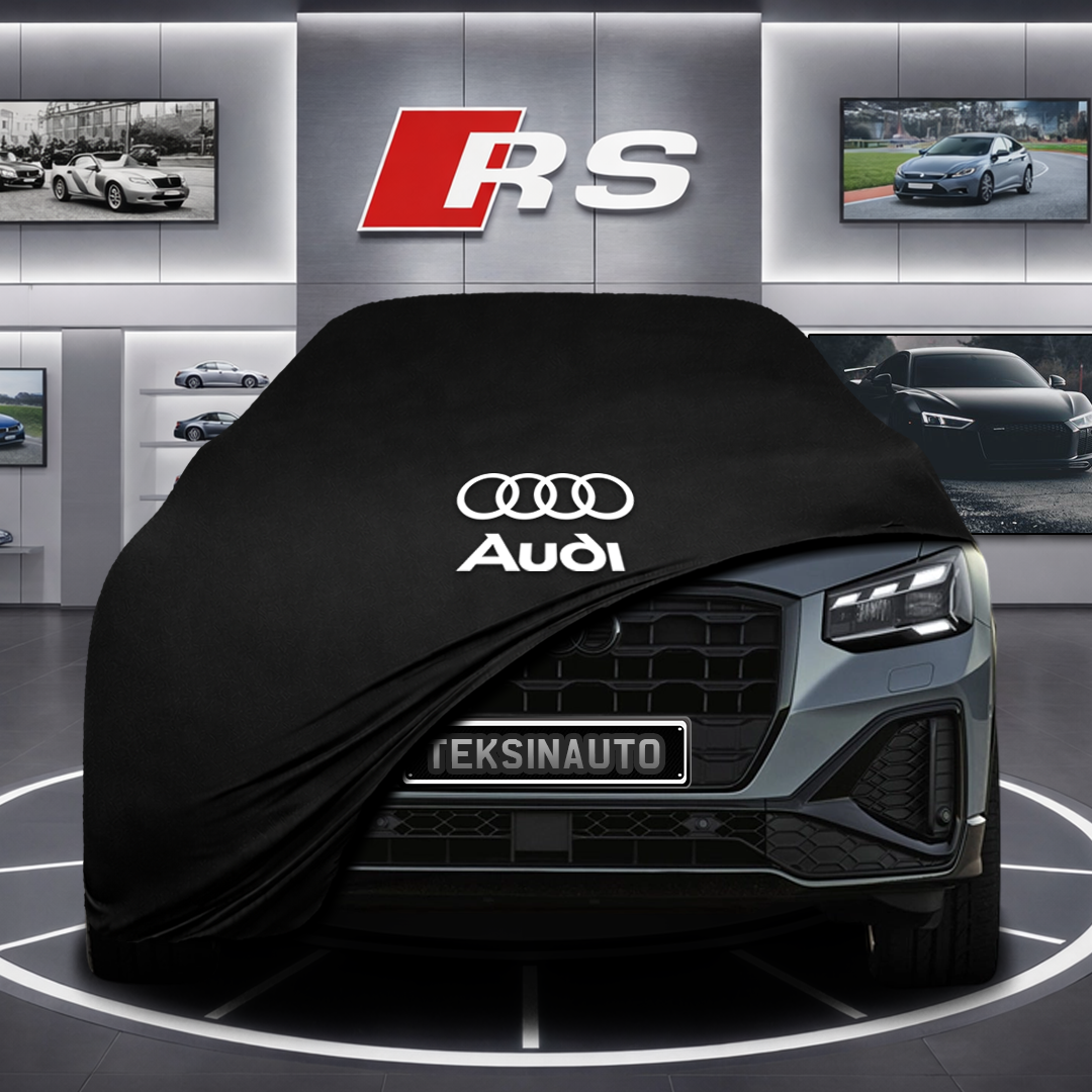 AUDİ Q2 Custom Fit Indoor Car Cover Soft Stretch Black Gray Blue Red Dust Protection Garage Cover Laser Cut + Bag