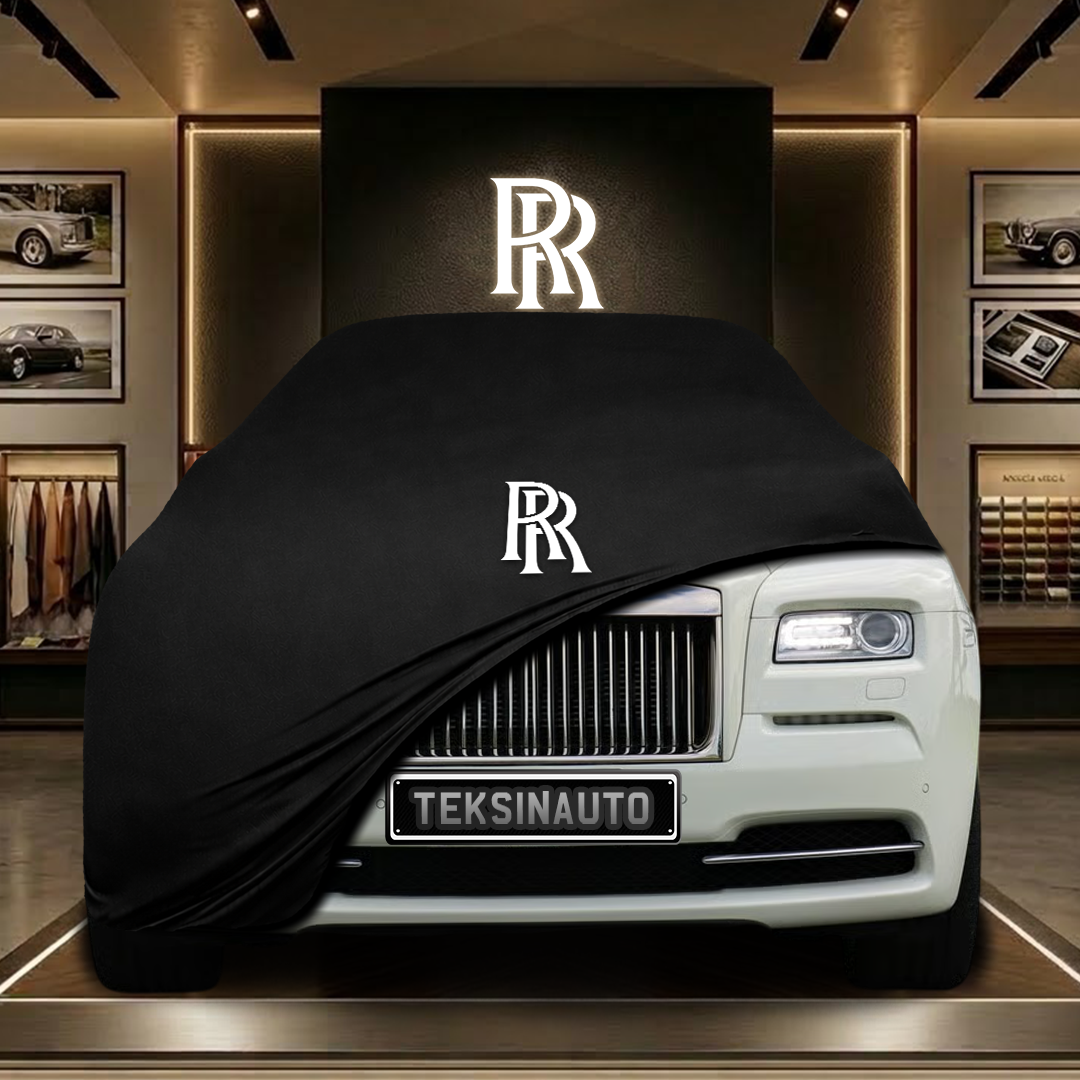 Rolls Royce Wraith (2013-) Custom Fit Indoor Car Cover Soft Stretch Black Gray Blue Red Dust Protection Garage Cover Laser Cut + Bag