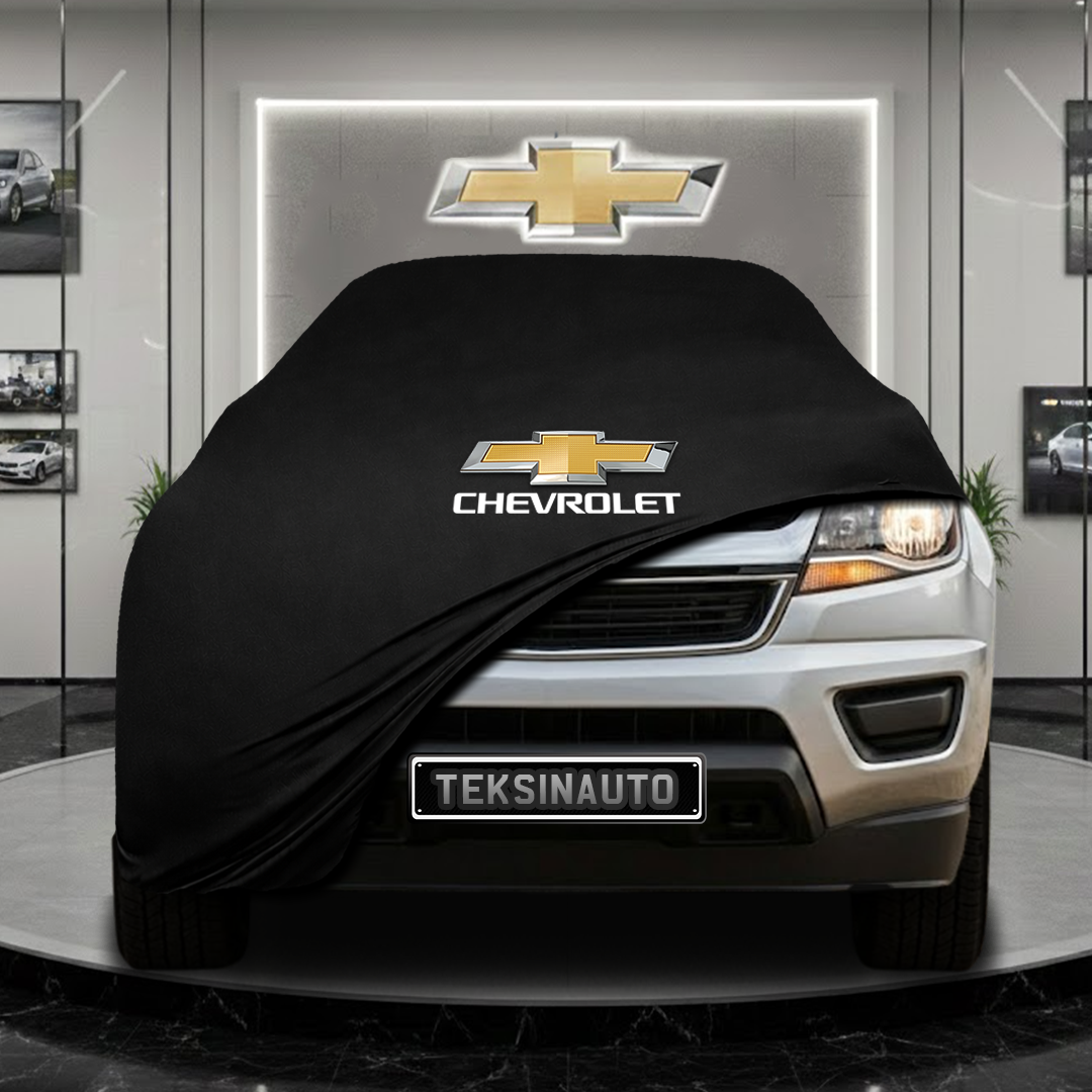 CHEVROLET COLORADO 2 (2019-) Custom Fit Indoor Car Cover Soft Stretch Black Gray Blue Red Dust Protection Garage Cover Laser Cut + Bag
