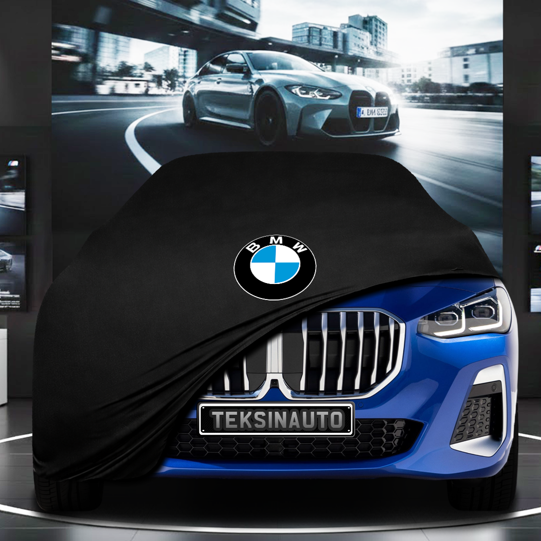 BMW 2 SERİSİ U06 MPV ACTİVE TOURER (2021-) Custom Fit Indoor Car Cover Soft Stretch Black Gray Blue Red Dust Protection Garage Cover Laser Cut + Bag