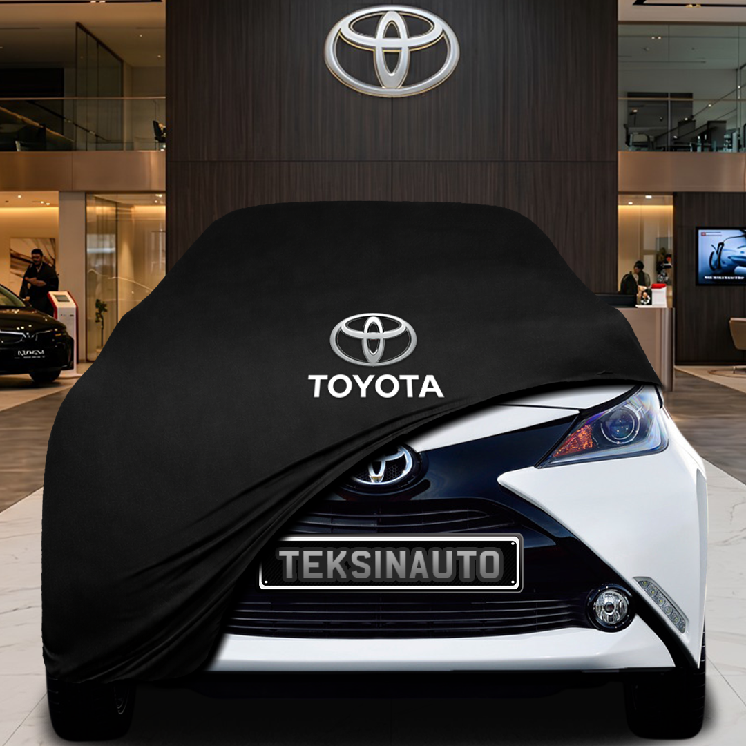 TOYOTA AYGO Custom Fit Indoor Car Cover Soft Stretch Black Gray Blue Red Dust Protection Garage Cover Laser Cut + Bag