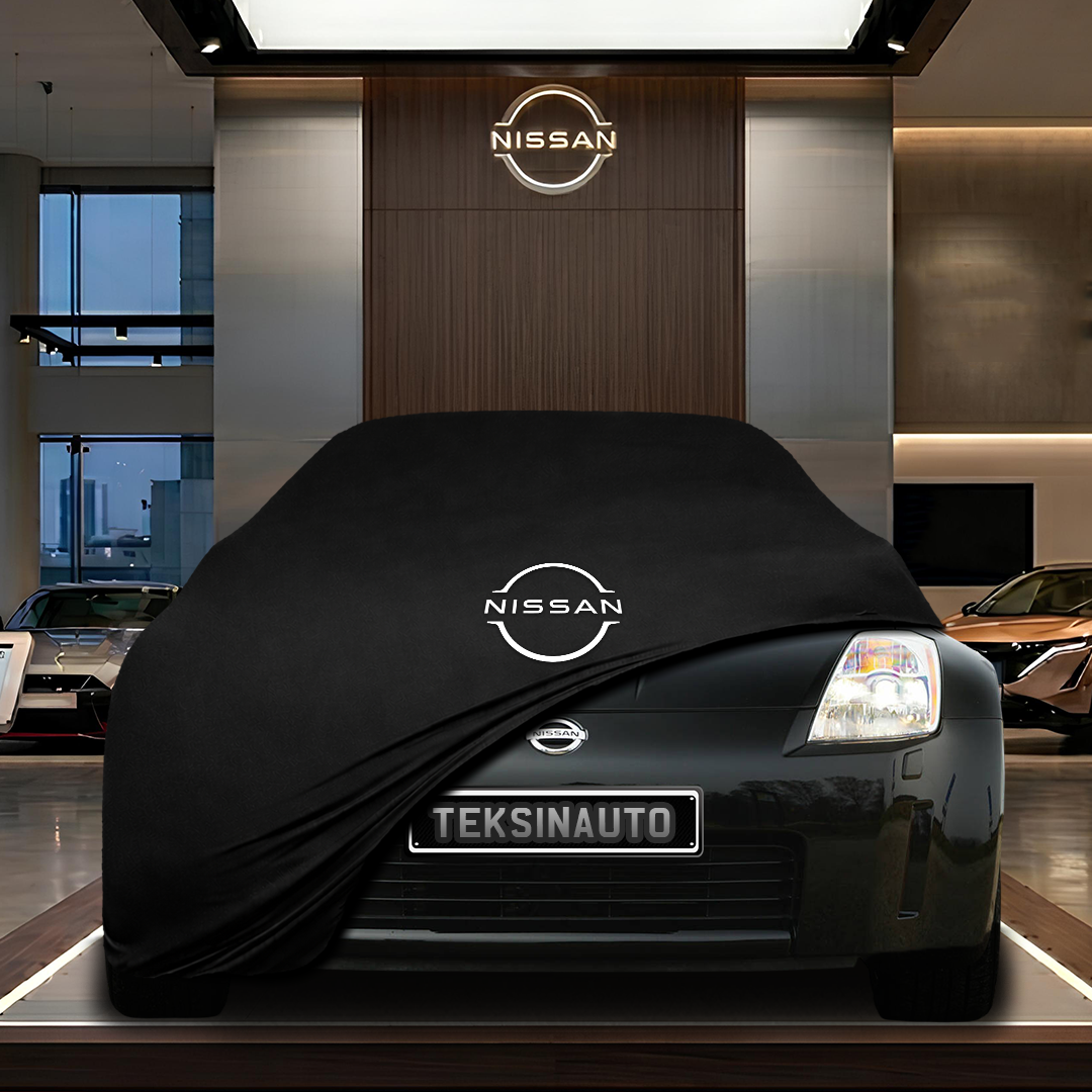 NİSSAN 350Z Custom Fit Indoor Car Cover Soft Stretch Black Gray Blue Red Dust Protection Garage Cover Laser Cut + Bag