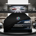 Alfa Romeo 146 Hatchback Custom Fit Indoor Car Cover Soft Stretch Black Gray Blue Red Dust Protection Garage Cover Laser Cut + Bag
