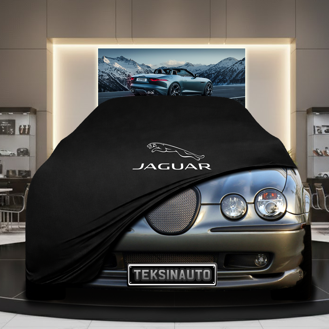 Jaguar S-TYPE (CCX) Custom Fit Indoor Car Cover Soft Stretch Black Gray Blue Red Dust Protection Garage Cover Laser Cut + Bag