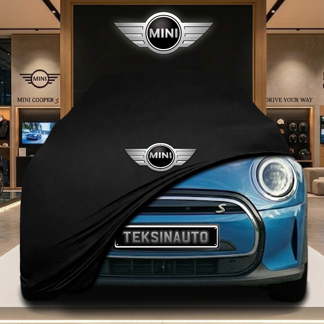 MİNİ COOPER ELECTRIC J01 2024- Custom Fit Indoor Car Cover Soft Stretch Black Gray Blue Red Dust Protection Garage Cover Laser Cut + Bag
