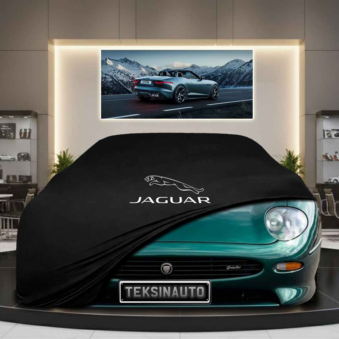 JAGUAR XJ220 1992-1994 Custom Fit Indoor Car Cover Soft Stretch Black Gray Blue Red Dust Protection Garage Cover Laser Cut + Bag