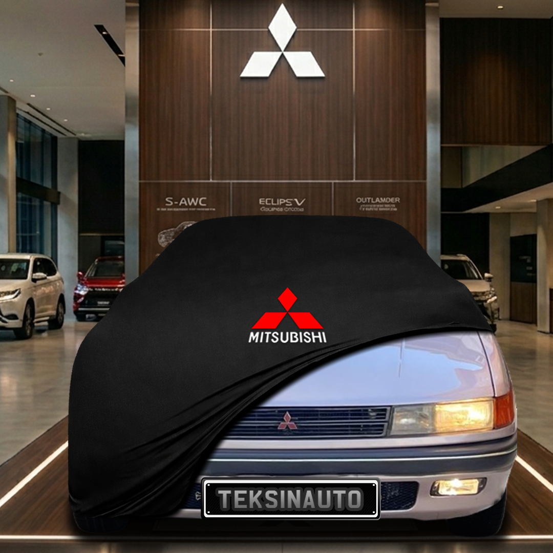 MİTSUBİSHİ LANCER 5 HATCHBACK Custom Fit Indoor Car Cover Soft Stretch Black Gray Blue Red Dust Protection Garage Cover Laser Cut + Bag