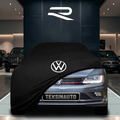 Volkswagen Jetta 6 (2010-2018) Custom Fit Indoor Car Cover Soft Stretch Black Gray Blue Red Dust Protection Garage Cover Laser Cut + Bag