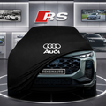 AUDİ Q3 FJ Custom Fit Indoor Car Cover Soft Stretch Black Gray Blue Red Dust Protection Garage Cover Laser Cut + Bag