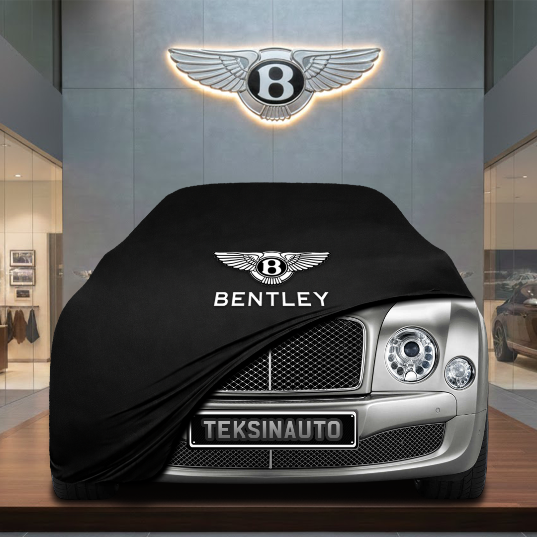 BENTLEY MULSANNE 2010-2016 Custom Fit Indoor Car Cover Soft Stretch Black Gray Blue Red Dust Protection Garage Cover Laser Cut + Bag