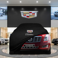 Cadillac XTS (2012-2019) Custom Fit Indoor Car Cover Soft Stretch Black Gray Blue Red Dust Protection Garage Cover Laser Cut + Bag
