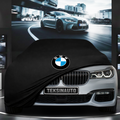 BMW 7 G12 LONG (2015-2022) Custom Fit Indoor Car Cover Soft Stretch Black Gray Blue Red Dust Protection Garage Cover Laser Cut + Bag