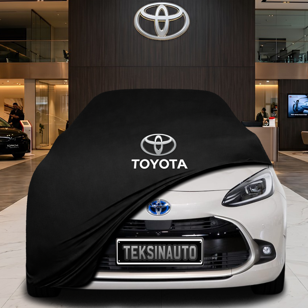 TOYOTA AQUA Custom Fit Indoor Car Cover Soft Stretch Black Gray Blue Red Dust Protection Garage Cover Laser Cut + Bag