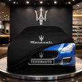 MASERATİ QUATTROPORTE M156 (2013-2016) Custom Fit Indoor Car Cover Soft Stretch Black Gray Blue Red Dust Protection Garage Cover Laser Cut + Bag