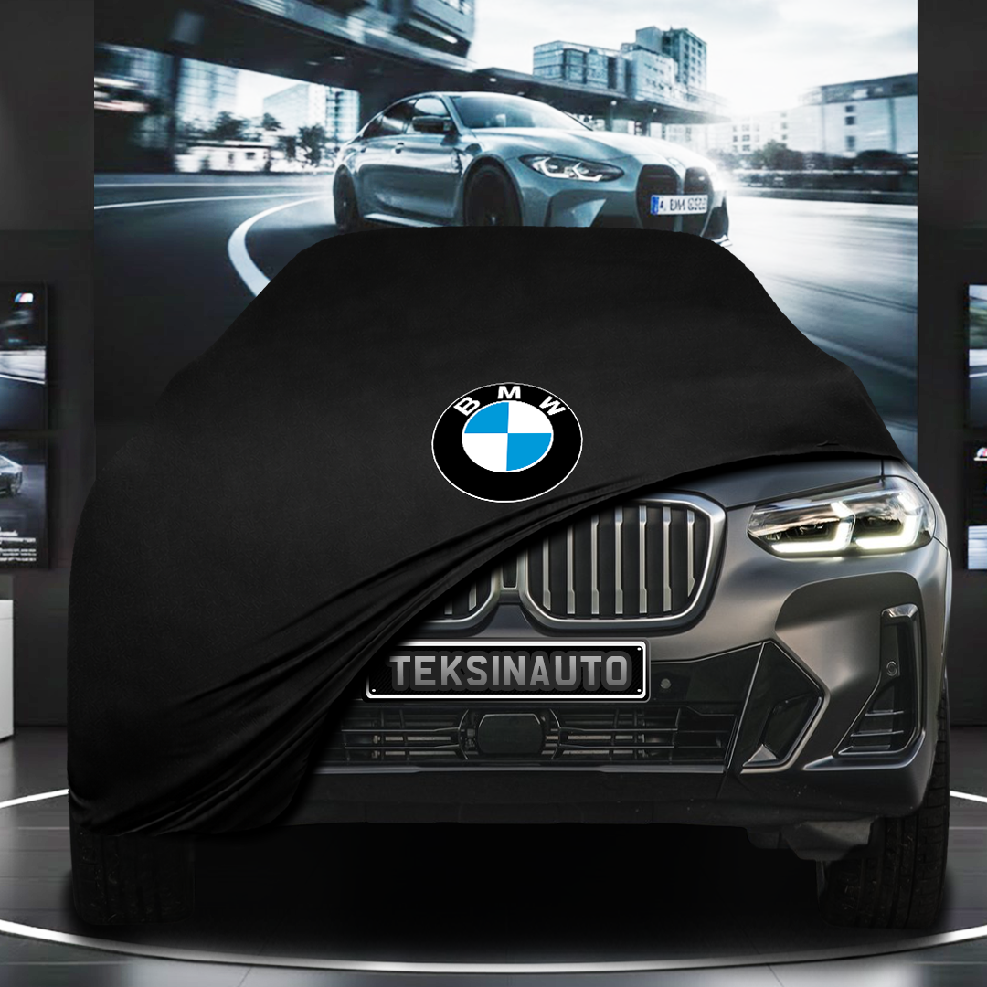 BMW İX 3 (2021-) Custom Fit Indoor Car Cover Soft Stretch Black Gray Blue Red Dust Protection Garage Cover Laser Cut + Bag