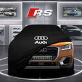 AUDİ Q2 2016-2020 Custom Fit Indoor Car Cover Soft Stretch Black Gray Blue Red Dust Protection Garage Cover Laser Cut + Bag