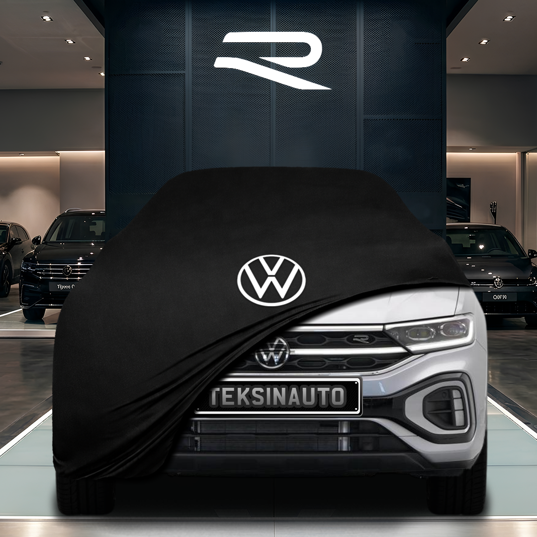 Volkswagen T-Roc Custom Fit Indoor Car Cover Soft Stretch Black Gray Blue Red Dust Protection Garage Cover Laser Cut + Bag