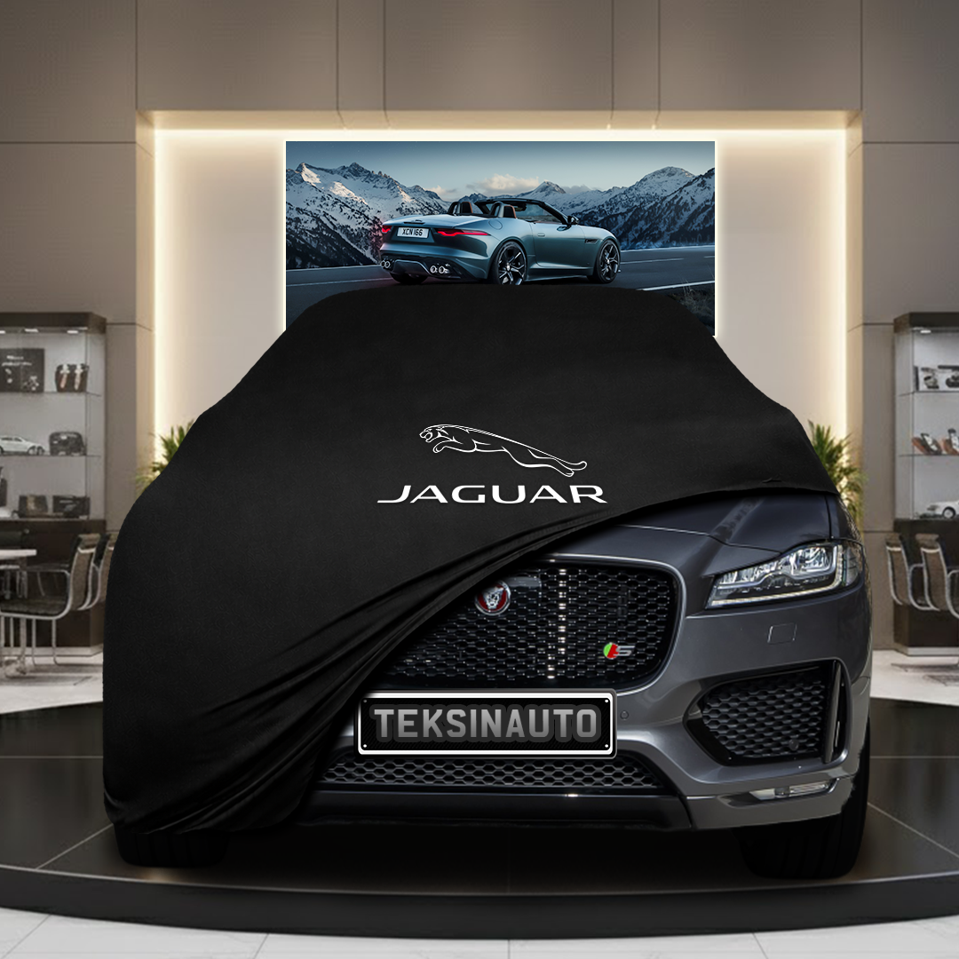 Jaguar F-PACE Custom Fit Indoor Car Cover Soft Stretch Black Gray Blue Red Dust Protection Garage Cover Laser Cut + Bag