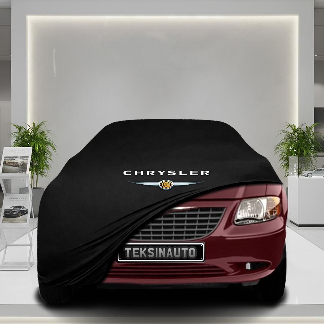 Chrysler Grand Voyager 4 (2001-2007) Custom Fit Indoor Car Cover Soft Stretch Black Gray Blue Red Dust Protection Garage Cover Laser Cut + Bag