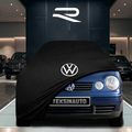 Volkswagen Polo 4 9N (2001-2009)   Custom Fit Indoor Car Cover Soft Stretch Black Gray Blue Red Dust Protection Garage Cover Laser Cut + Bag