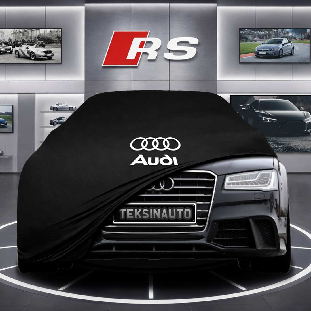 AUDİ A8 D4 Custom Fit Indoor Car Cover Soft Stretch Black Gray Blue Red Dust Protection Garage Cover Laser Cut + Bag