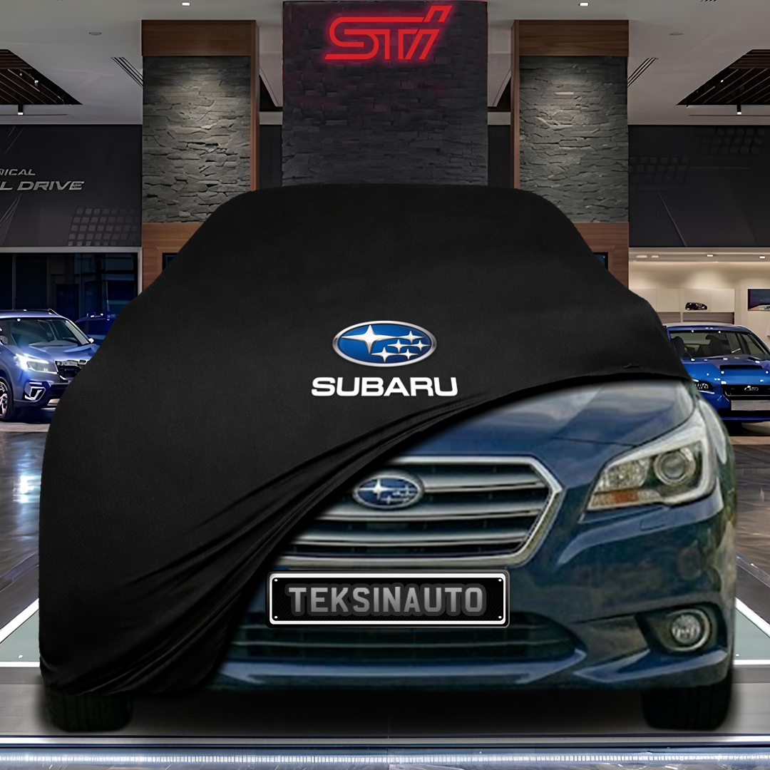 Subaru Legacy 6 (2014 -  Custom Fit Indoor Car Cover Soft Stretch Black Gray Blue Red Dust Protection Garage Cover Laser Cut + Bag