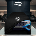 Volkswagen Atlas Custom Fit Indoor Car Cover Soft Stretch Black Gray Blue Red Dust Protection Garage Cover Laser Cut + Bag