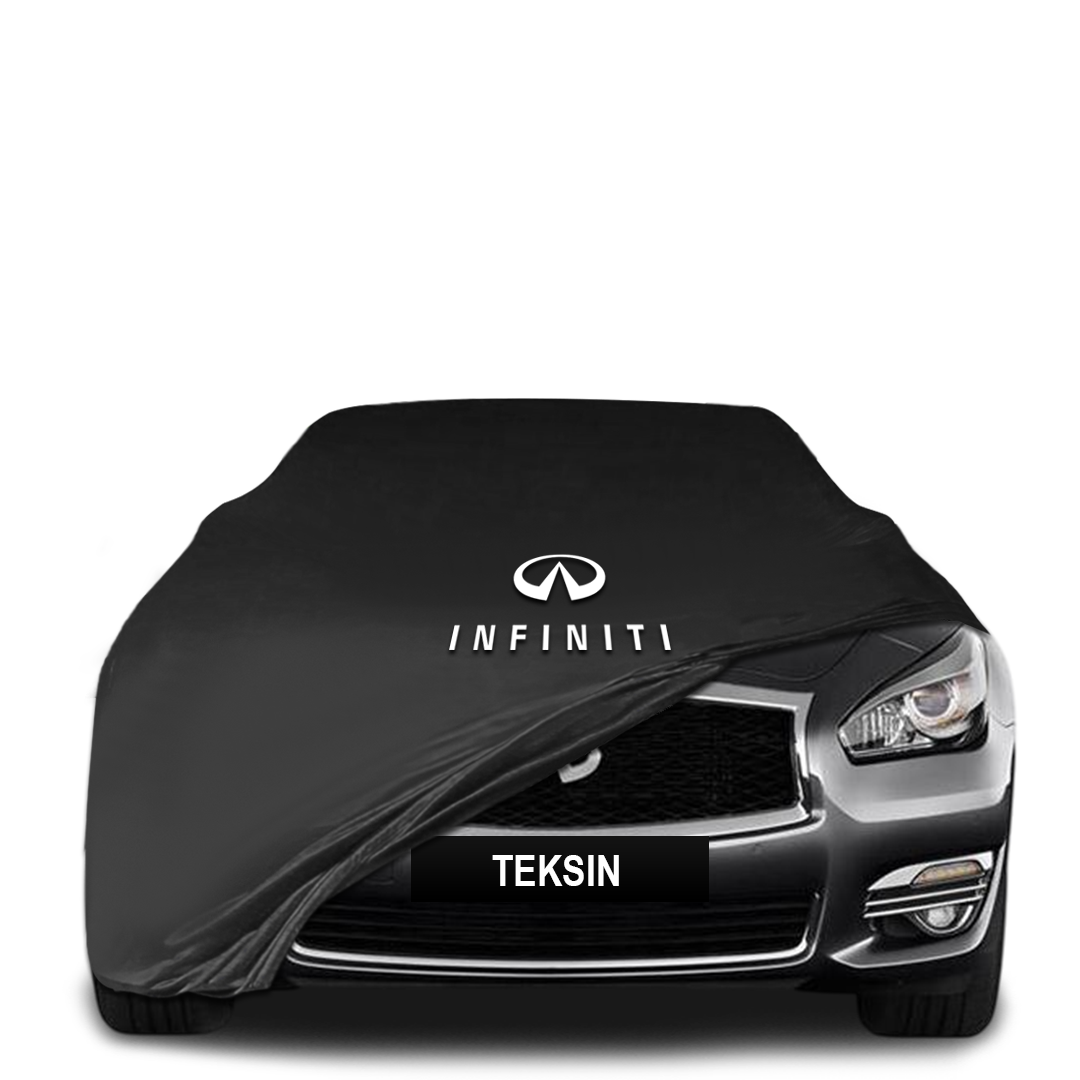 Infiniti Q70 (2013-2018) Indoor Car Cover Custom Fit, Black, Gray, Blue, Red Color
