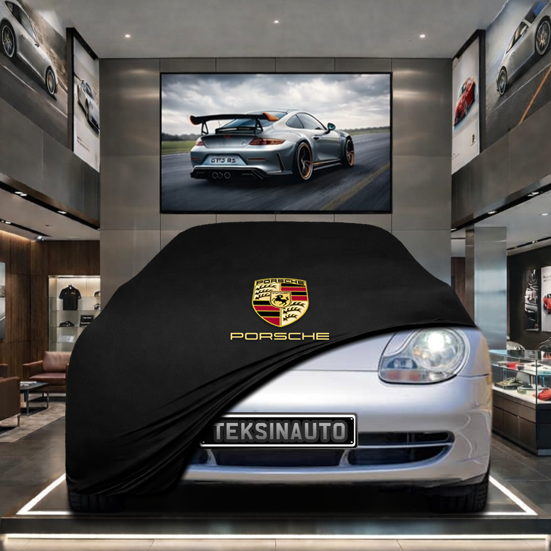 PORSCHE 911 996 2000-2006 Custom Fit Indoor Car Cover Soft Stretch Black Gray Blue Red Dust Protection Garage Cover Laser Cut + Bag
