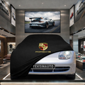 PORSCHE 911 996 2000-2006 Custom Fit Indoor Car Cover Soft Stretch Black Gray Blue Red Dust Protection Garage Cover Laser Cut + Bag