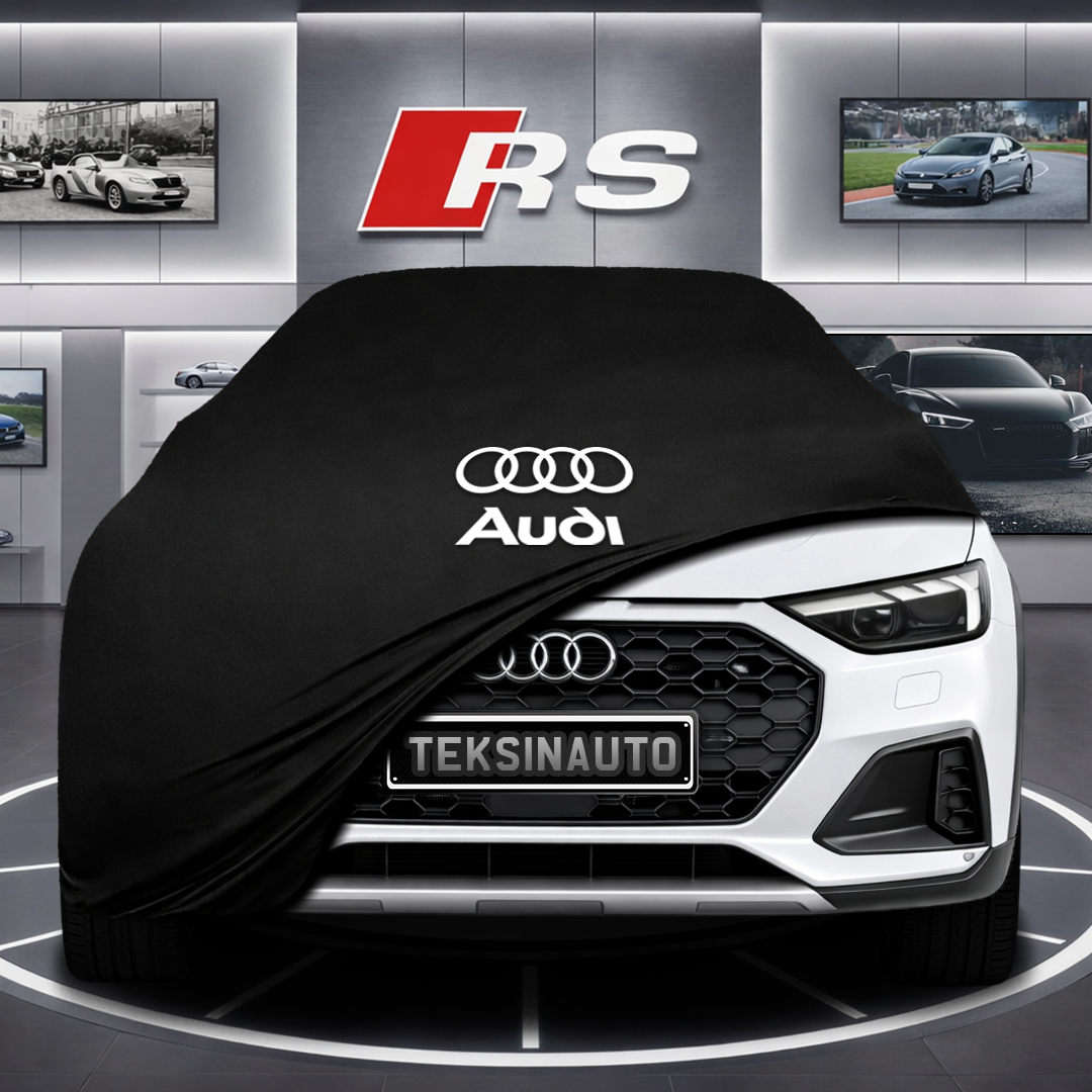 AUDİ A1 ALLSTREET 2022- Custom Fit Indoor Car Cover Soft Stretch Black Gray Blue Red Dust Protection Garage Cover Laser Cut + Bag