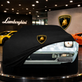 Lamborghini Urraco (1972-1981) Custom Fit Indoor Car Cover Soft Stretch Black Gray Blue Red Dust Protection Garage Cover Laser Cut + Bag