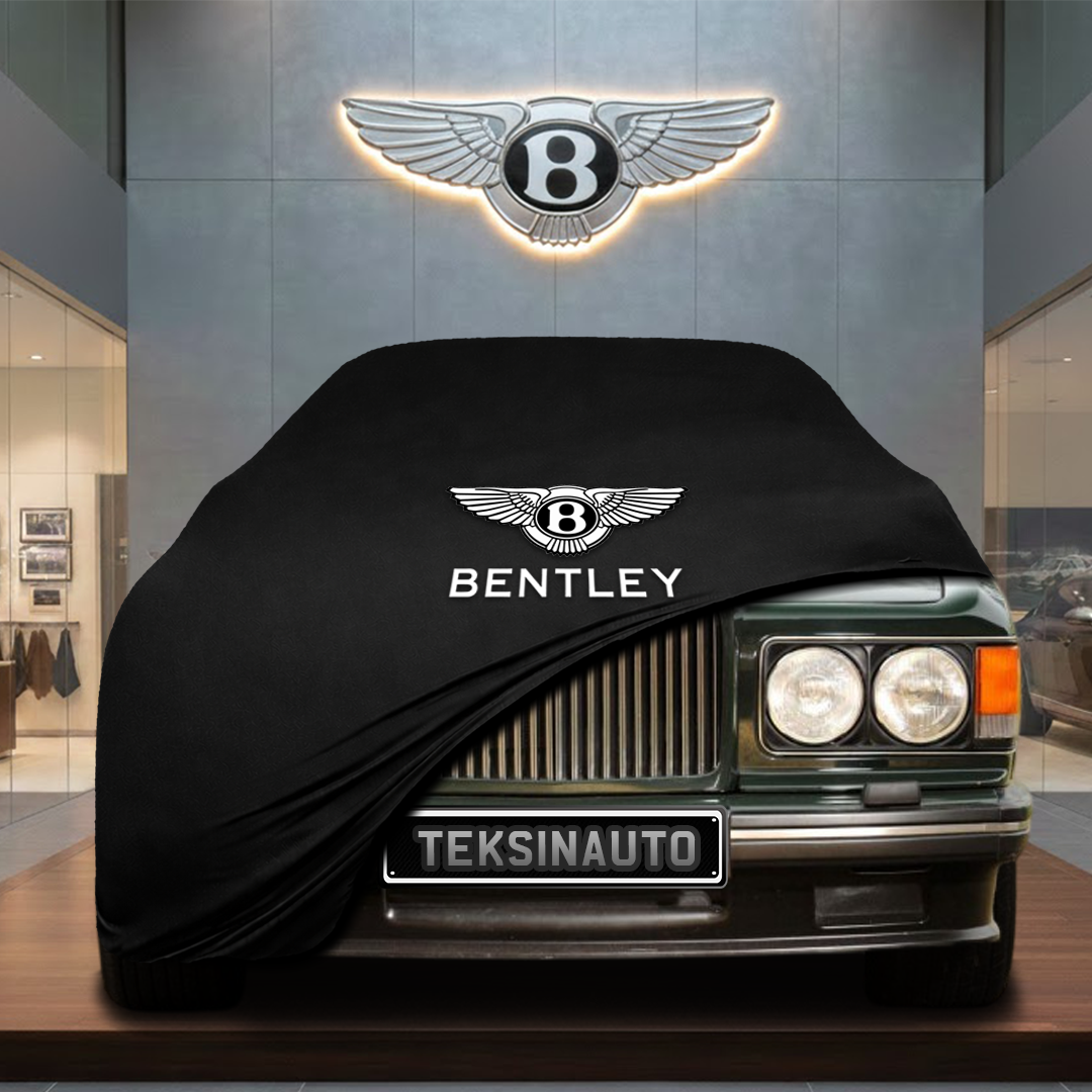 BENTLEY TURBO R 1992-1996 Custom Fit Indoor Car Cover Soft Stretch Black Gray Blue Red Dust Protection Garage Cover Laser Cut + Bag