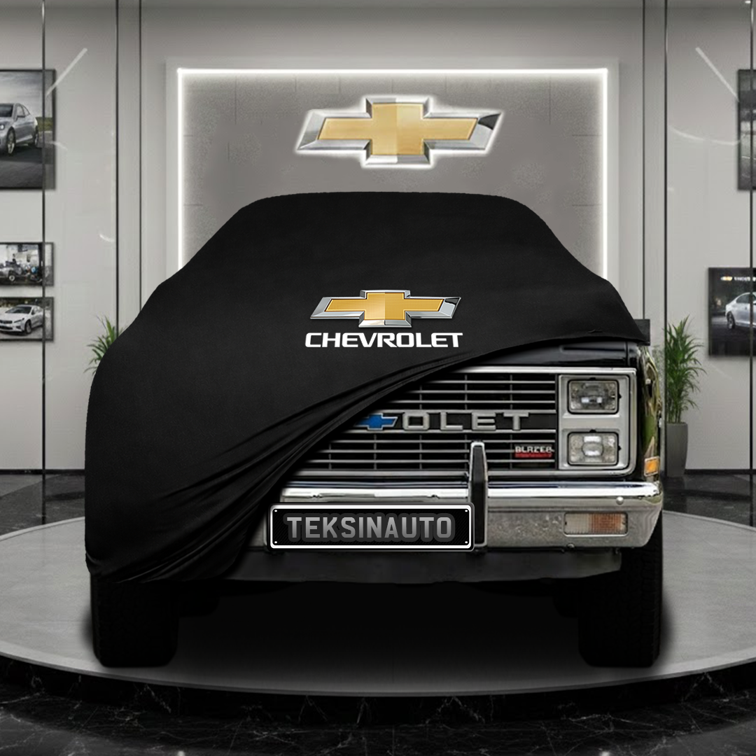 CHEVROLET BLAZER 1 (1982-1993) Custom Fit Indoor Car Cover Soft Stretch Black Gray Blue Red Dust Protection Garage Cover Laser Cut + Bag